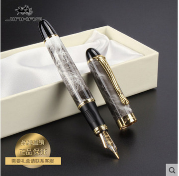 包邮正品金豪X450商务钢笔书法练字美工笔高档礼品笔